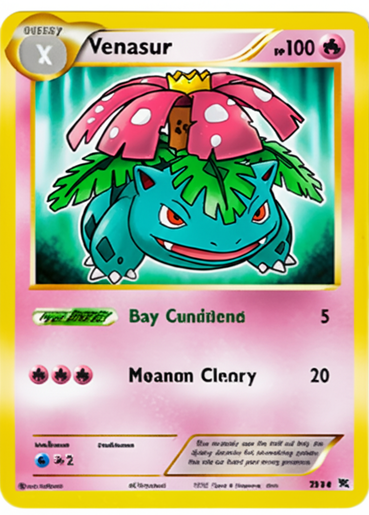 Rare Venusaur card